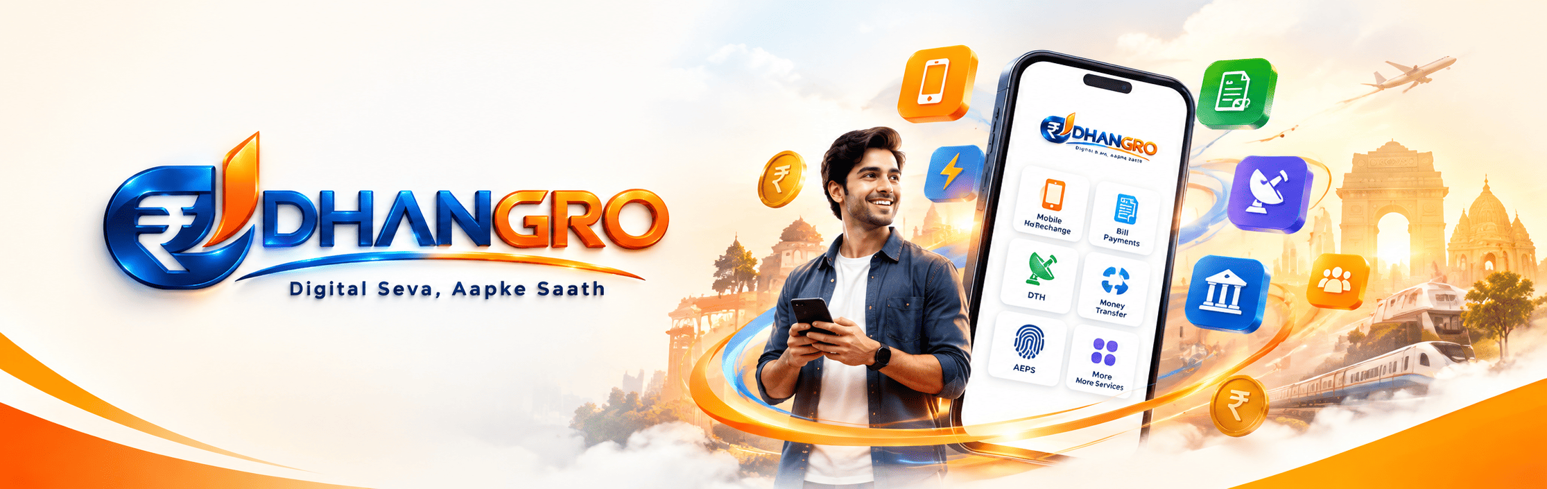 Start your own digital service counter with Dhangro