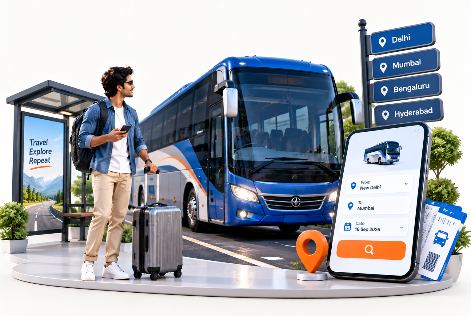 Bus tickets